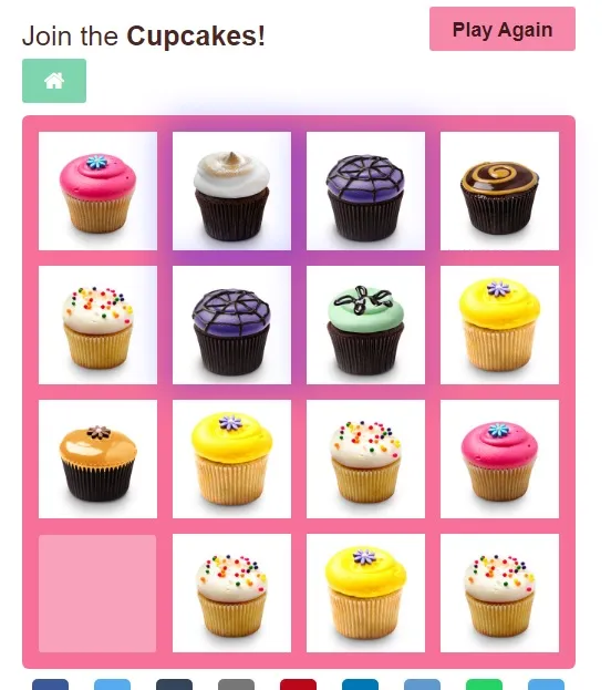 2048 Cupcakes - Monstera Play